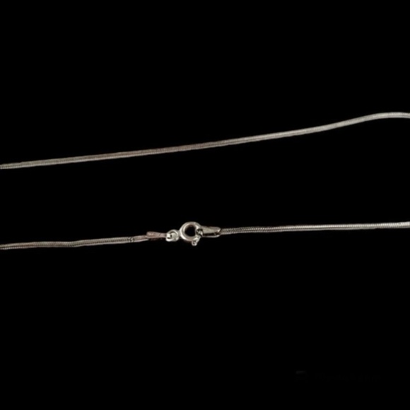 925 Sterling Silver Necklace Snake Chain - Picture 5 of 7